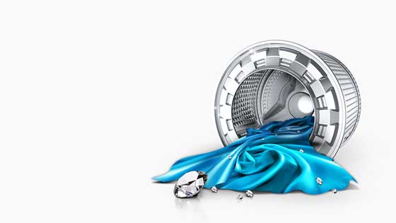 شستشوی لباسهای حساس ماشین لباسشویی سامسونگ W80