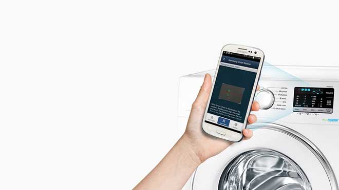 قابلیت هوشمند ماشین لباسشویی سامسونگ W80