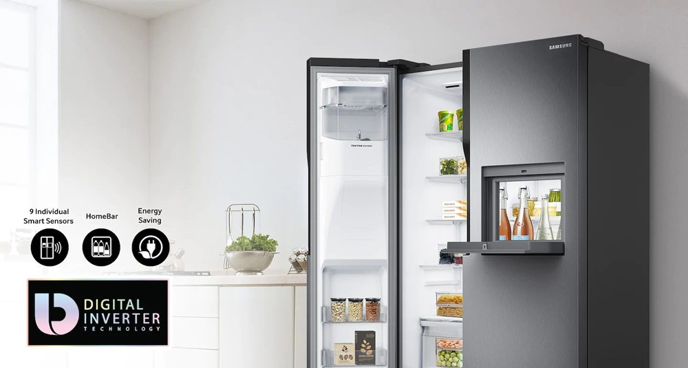 هوم بار در یخچال سامسونگ