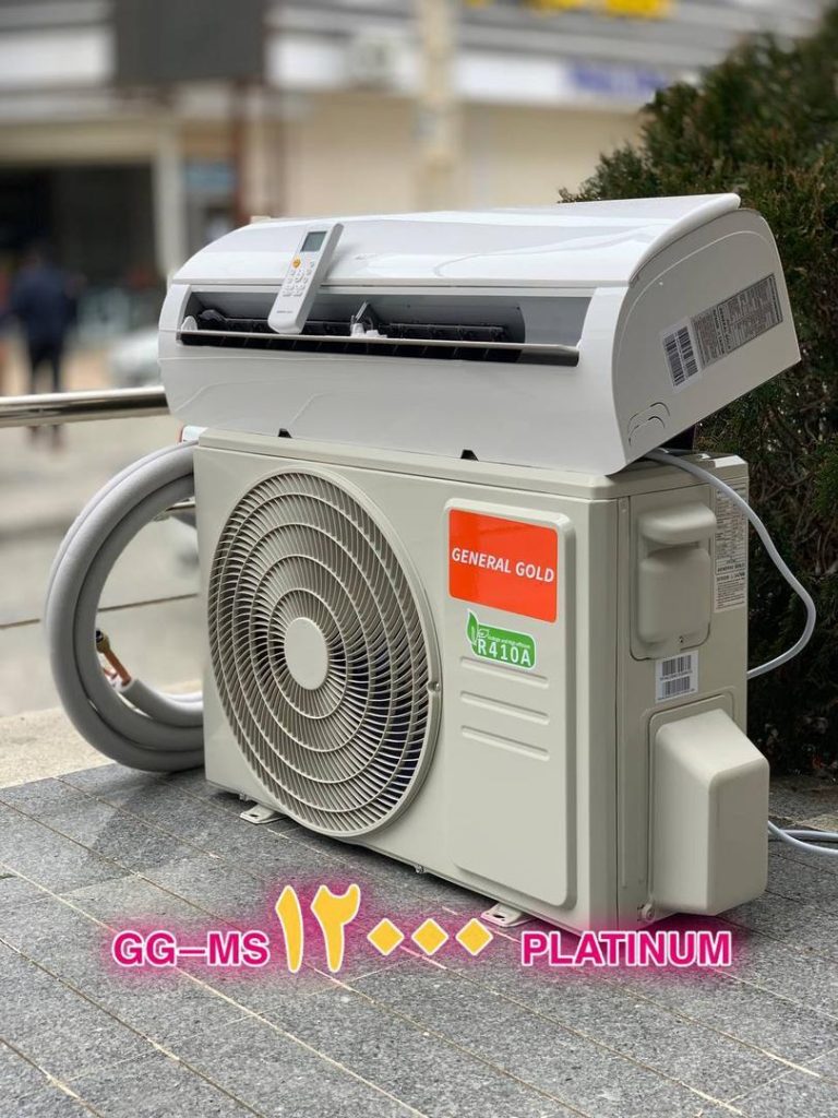 کولر گازی 12000 جنرال گلد بدون اینورتر پلاتینیوم مدل GG-S12000 PLATINUM